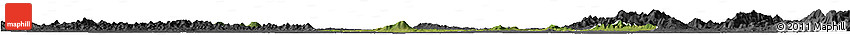 Satellite Horizon Map of Anlu, darken, desaturated