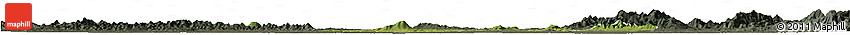 Satellite Horizon Map of Anlu, darken, semi-desaturated
