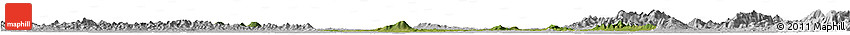 Satellite Horizon Map of Anlu, lighten, desaturated