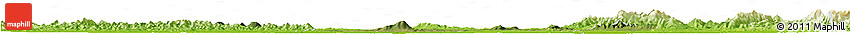 Satellite Horizon Map of Anlu, physical outside