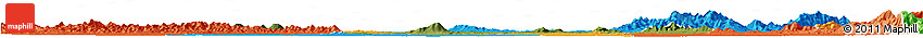 Satellite Horizon Map of Anlu, political outside