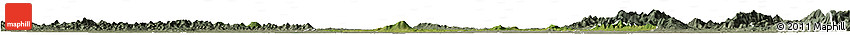 Satellite Horizon Map of Anlu, semi-desaturated