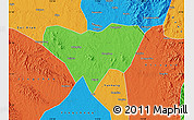 Political Map of Anlu
