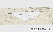 Classic Style Panoramic Map of Anlu