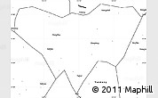 Blank Simple Map of Anlu