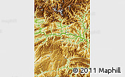 Physical Map of Badong