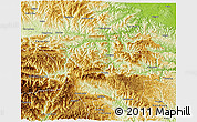 Physical 3D Map of Baokang