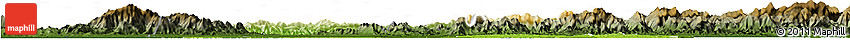 Physical Horizon Map of Chongyang, darken