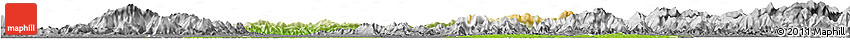 Physical Horizon Map of Chongyang, desaturated