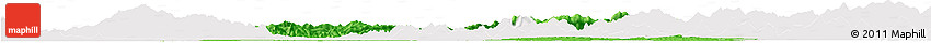 Political Horizon Map of Chongyang, cropped outside
