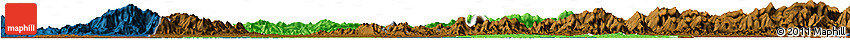 Political Horizon Map of Chongyang, darken
