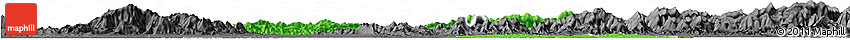 Political Horizon Map of Chongyang, darken, desaturated