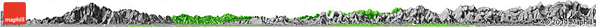 Political Horizon Map of Chongyang, desaturated