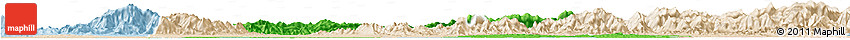 Political Horizon Map of Chongyang, lighten