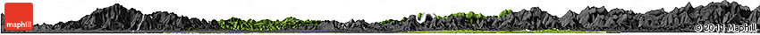 Satellite Horizon Map of Chongyang, darken, desaturated