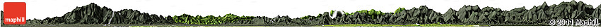 Satellite Horizon Map of Chongyang, darken, semi-desaturated
