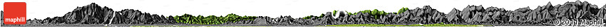 Satellite Horizon Map of Chongyang, desaturated