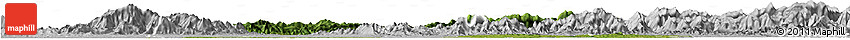 Satellite Horizon Map of Chongyang, lighten, desaturated