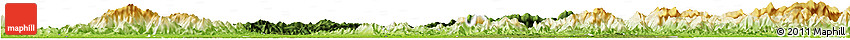Satellite Horizon Map of Chongyang, physical outside