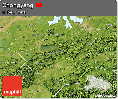 Satellite Map of Chongyang