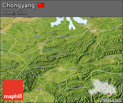 Satellite Map of Chongyang