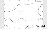 Blank Simple Map of Chongyang, no labels