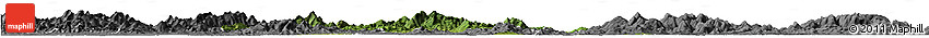 Satellite Horizon Map of Dawu, desaturated