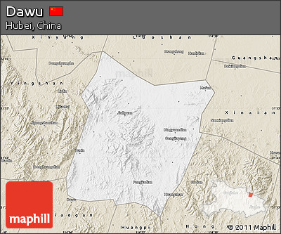 Classic Style Map of Dawu