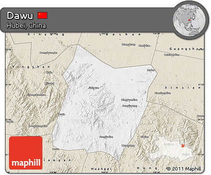 Classic Style Map of Dawu