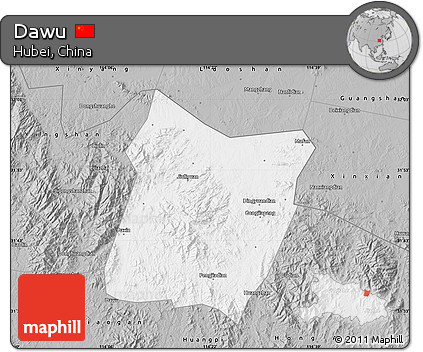 Gray Map of Dawu