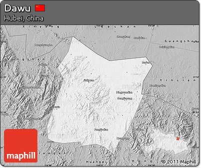 Gray Map of Dawu