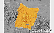 Political Map of Dawu, desaturated