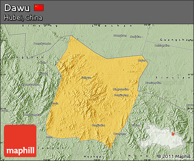 Savanna Style Map of Dawu