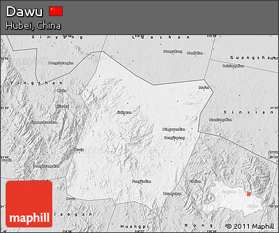 Silver Style Map of Dawu