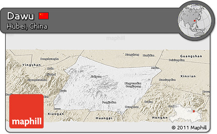 Classic Style Panoramic Map of Dawu