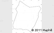 Blank Simple Map of Dawu, cropped outside, no labels