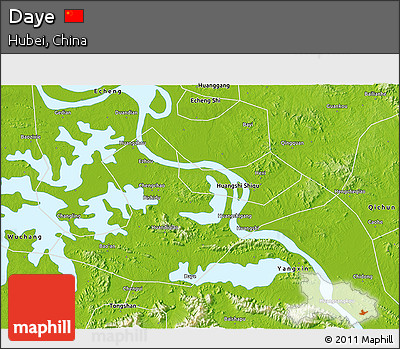 Physical 3D Map of Daye
