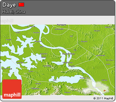Physical 3D Map of Daye