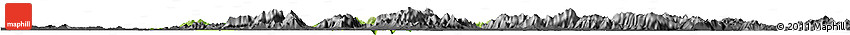 Physical Horizon Map of Daye, darken, desaturated