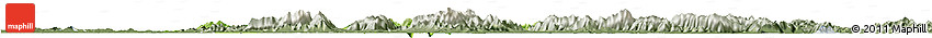 Physical Horizon Map of Daye, semi-desaturated