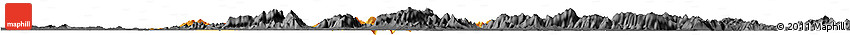 Political Horizon Map of Daye, darken, desaturated