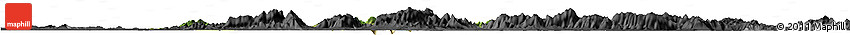 Satellite Horizon Map of Daye, darken, desaturated