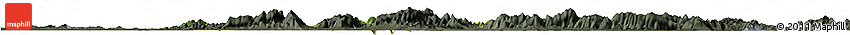 Satellite Horizon Map of Daye, darken, semi-desaturated