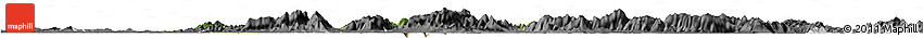 Satellite Horizon Map of Daye, desaturated
