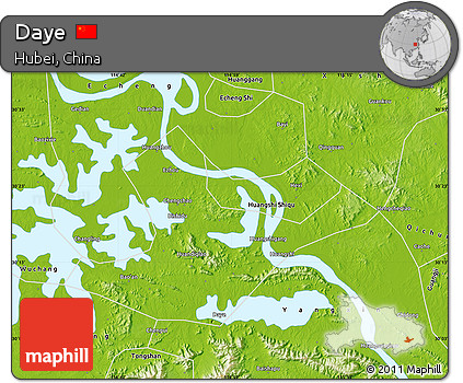 Physical Map of Daye