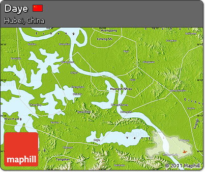 Physical Map of Daye