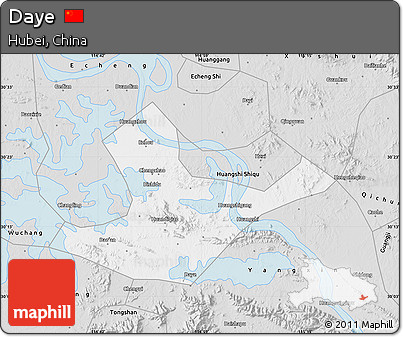 Silver Style Map of Daye