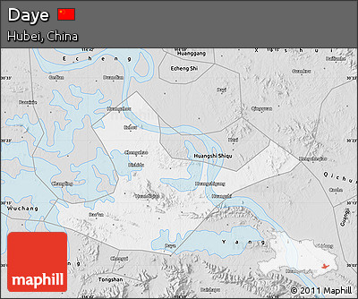 Silver Style Map of Daye