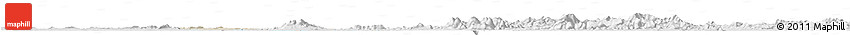Shaded Relief Horizon Map of Echeng, lighten, desaturated Shaded Relief Horizon Map of Echeng, lighten, desaturated