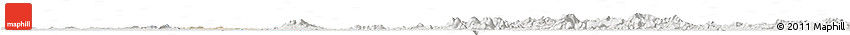 Shaded Relief Horizon Map of Echeng, lighten, semi-desaturated Shaded Relief Horizon Map of Echeng, lighten, semi-desaturated